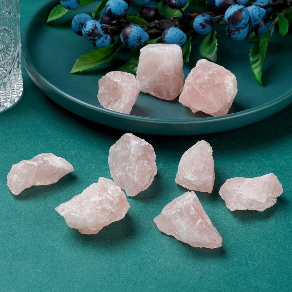 Natural stone, GODDESS COLLECTION|Rough piece of rose quartz
