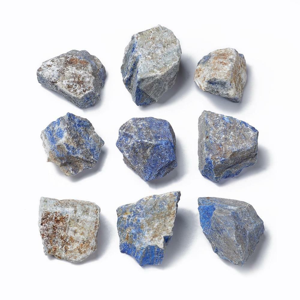 Luonnonkivi, GODDESS COLLECTION|Rouhea raakapala lapis lazulia