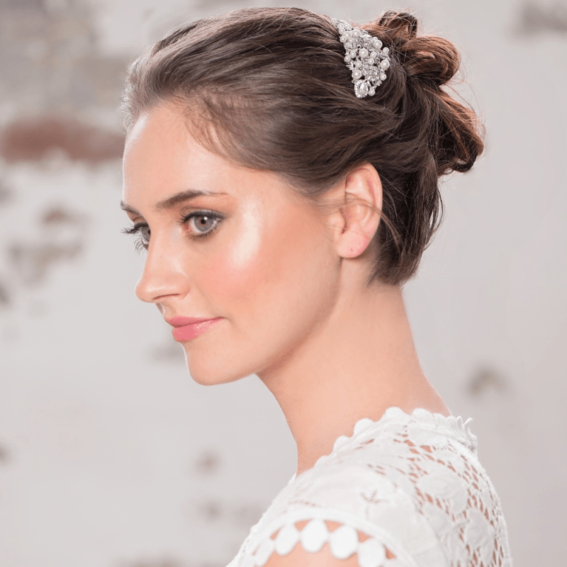 Hair accessory, ATHENA BRIDAL|Adelaide -gold romantic hair comb