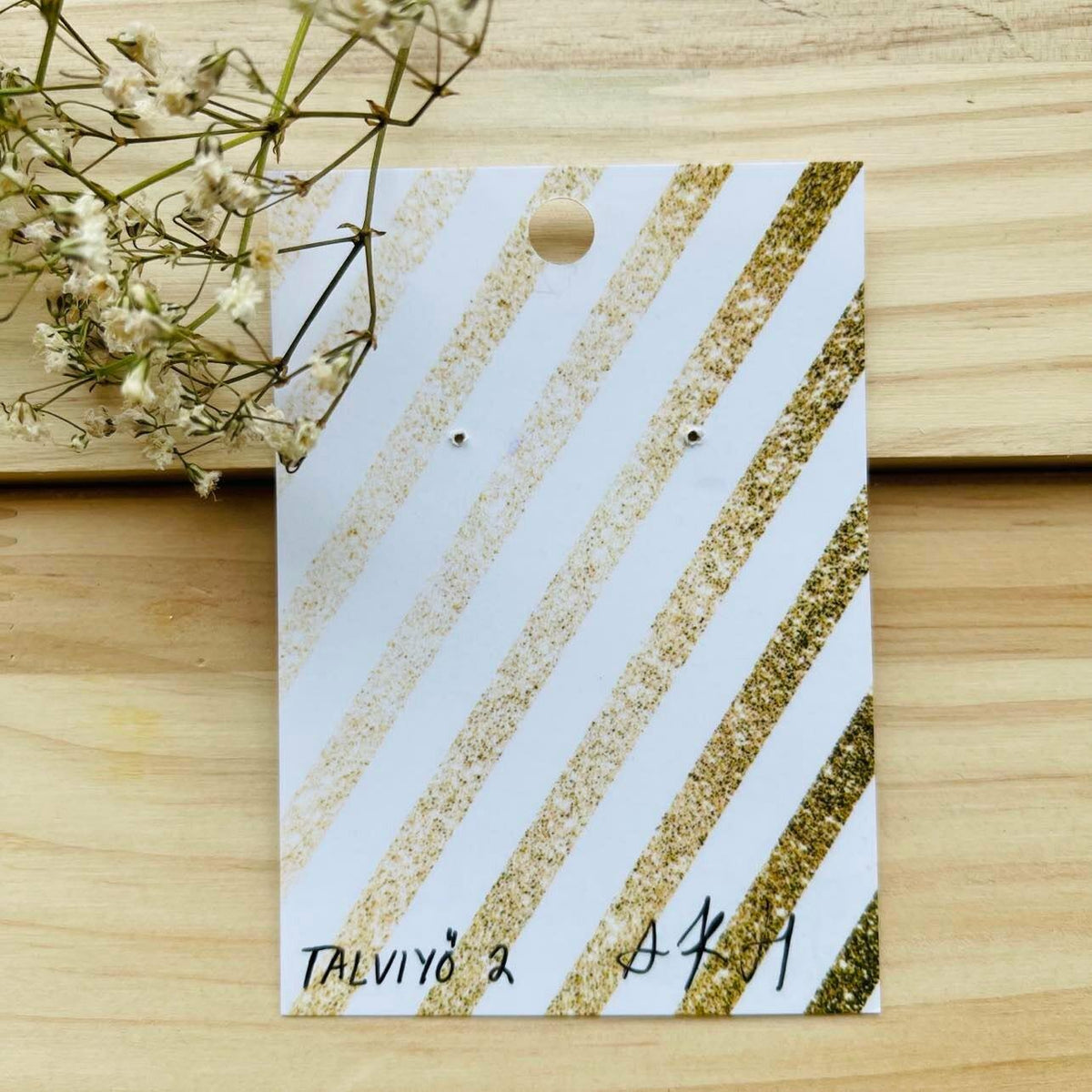 LEMPI earrings, Winter Night (numbered set)
