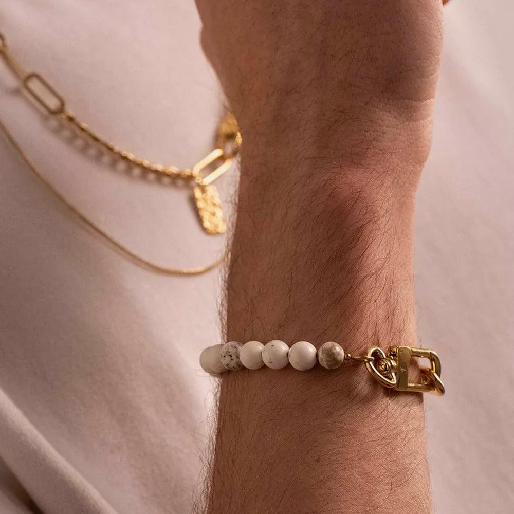 BOHM PARIS Stockholm | Bracelet Kelly -kirurginteräsrannekoru (kulta)