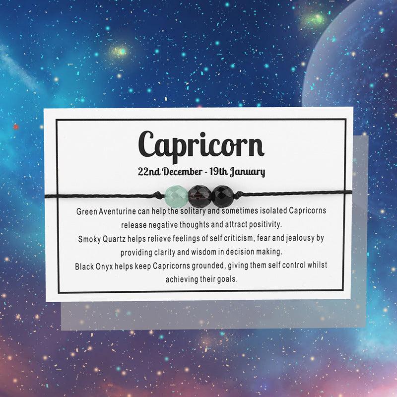 Rannekoru, Horoscope Bracelet -horoskooppikoru värillisillä kivillä