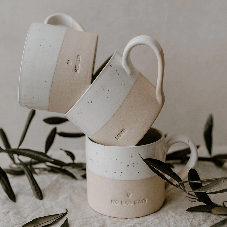 Muki, Hello Mug -käsintehty tekstimuki