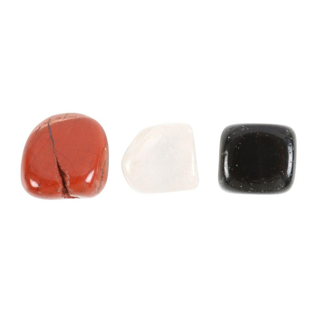 Protection & Grounding Healing Crystal Set -suojaavat kivet setti