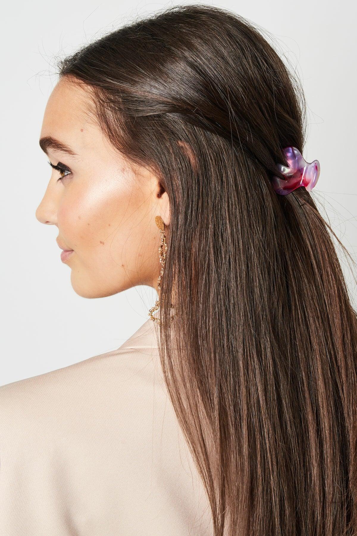 SUGAR SUGAR, Sweet Like Sunday Morning Hair Clip -violetti hiusklipsi