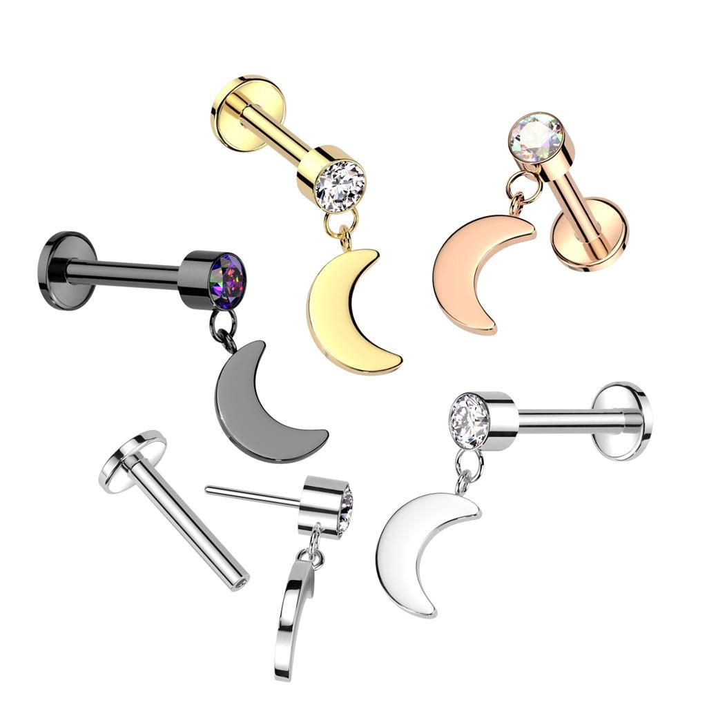 Titaani rustokoru/traguskoru, Push In Dangly Moon in Black