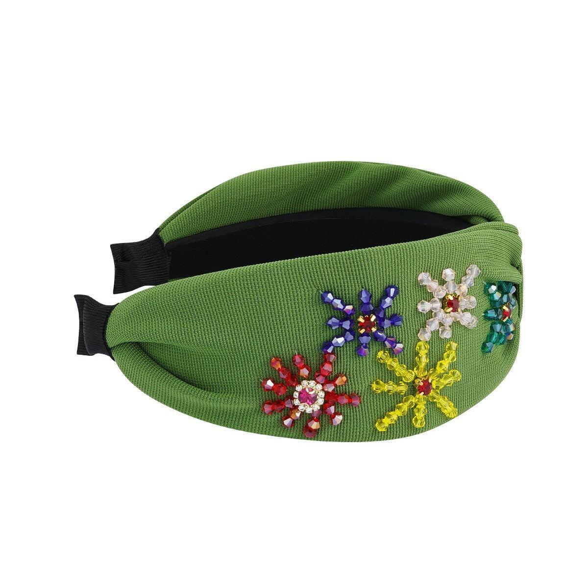 SUGAR SUGAR®, Springtime Hairband - green headband with decorations