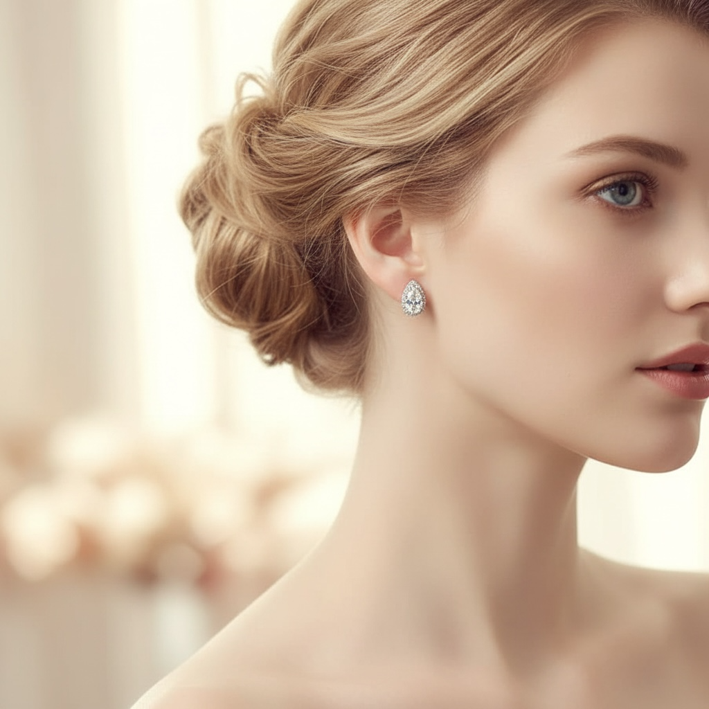 Crystal earrings/FLOLY Paris, Eveline