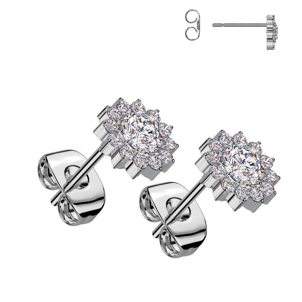 Titanium Hoops (two sizes)