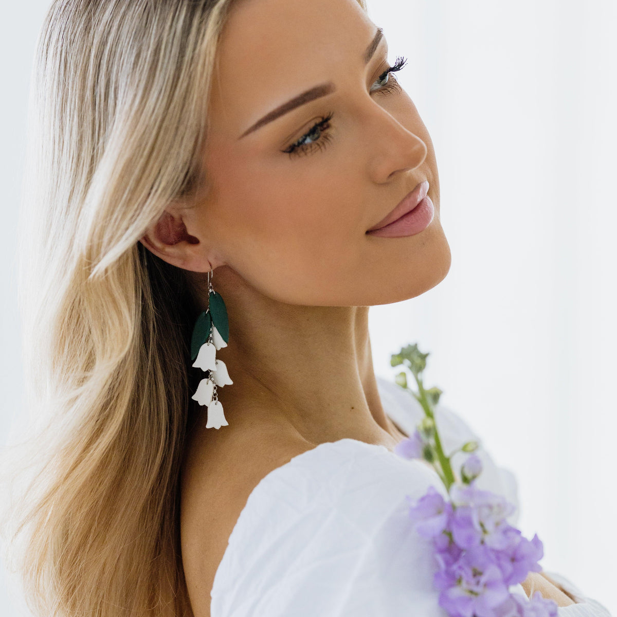 LEMPI® earrings, Vanamo (rose gold)