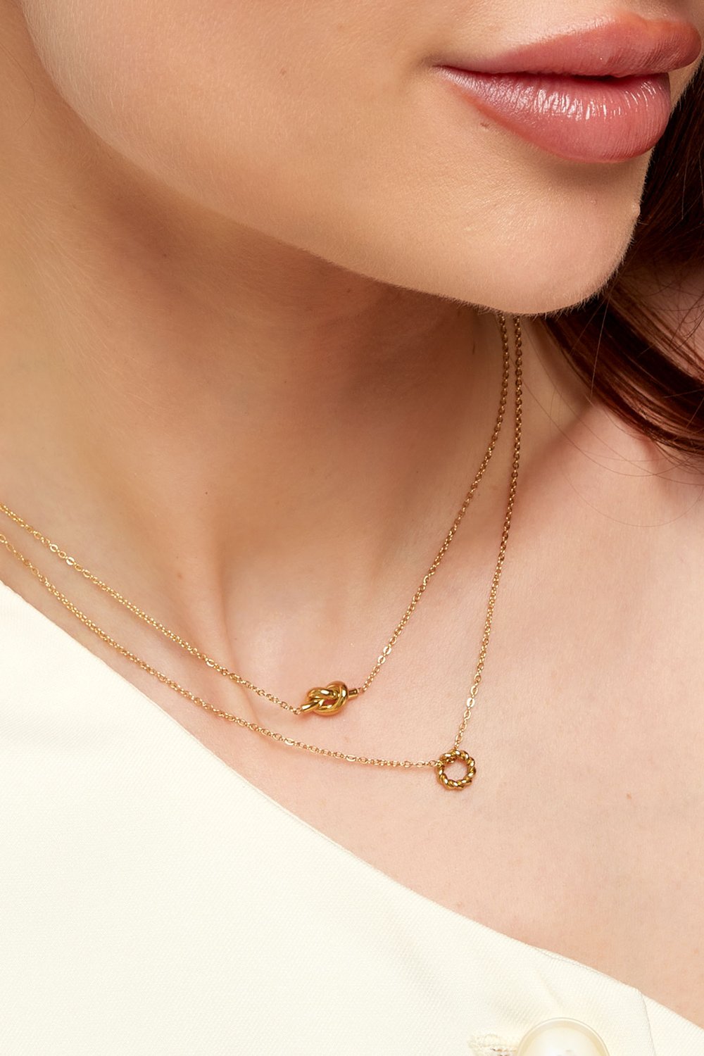 FRENCH RIVIERA | Gift of Love jewelry set Léa (gold) 