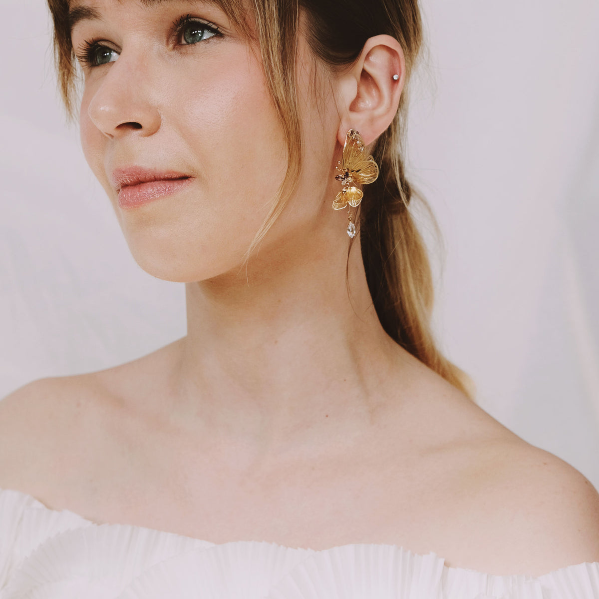 FRENCH RIVIERA | Amour Coeur Mini – heart earrings 