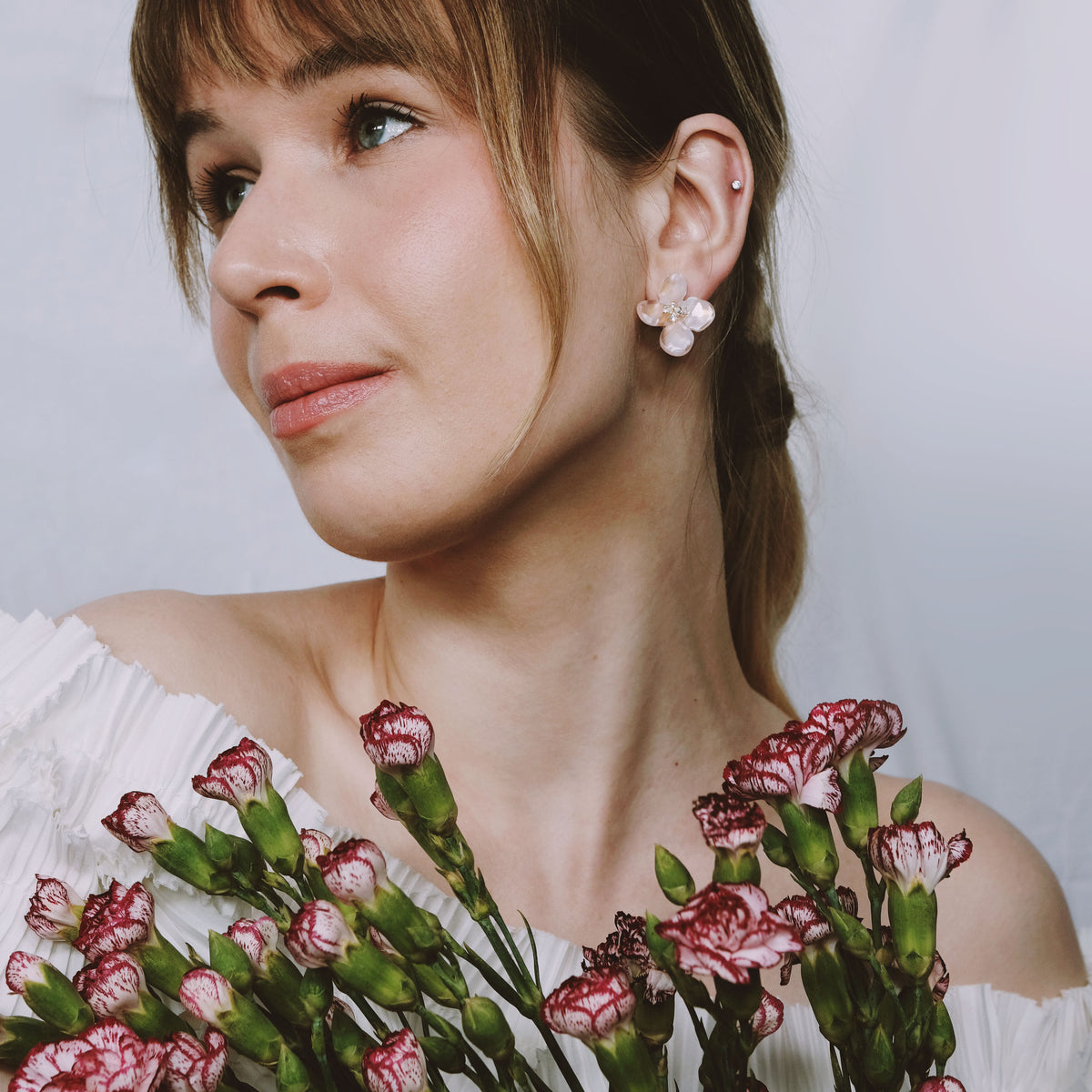 FRENCH RIVIERA | Amour Coeur Mini – heart earrings 