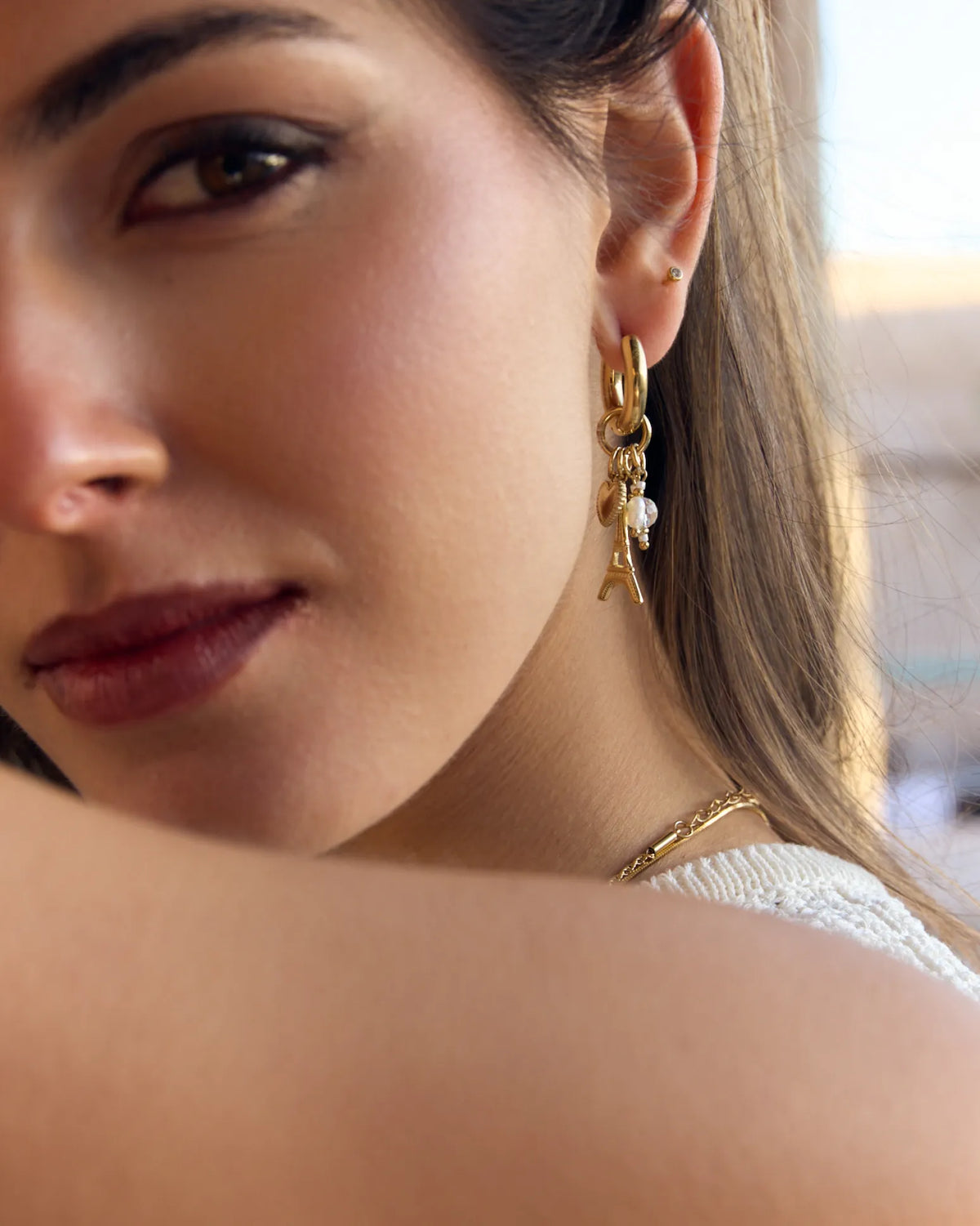 FRENCH RIVIERA | Amour Coeur Mini – heart earrings 